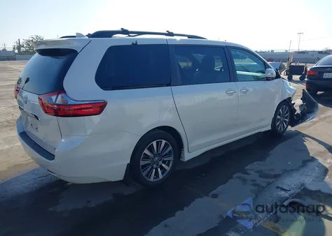 2020 Toyota Sienna Limited z USA, uszkodzony, nr VIN 5TDYZ3DC2LS084449